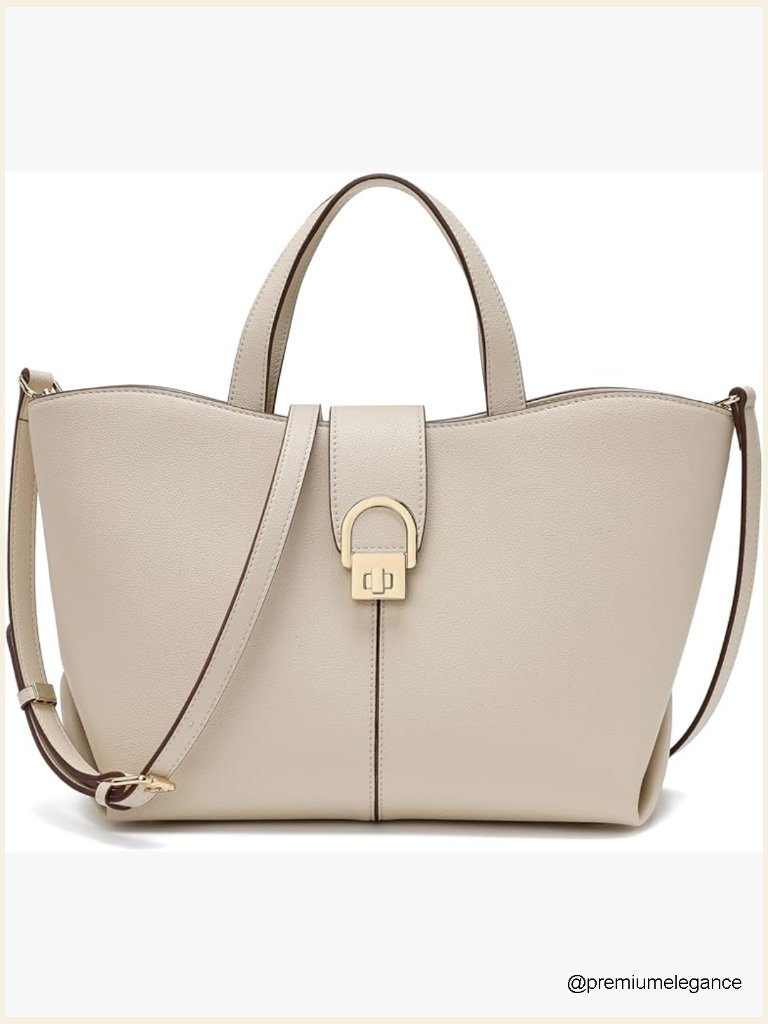 Top Handle Satchel Crossbody Bag With Adjustable Strap
